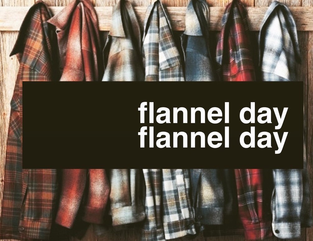 flannel shirts for flannel day