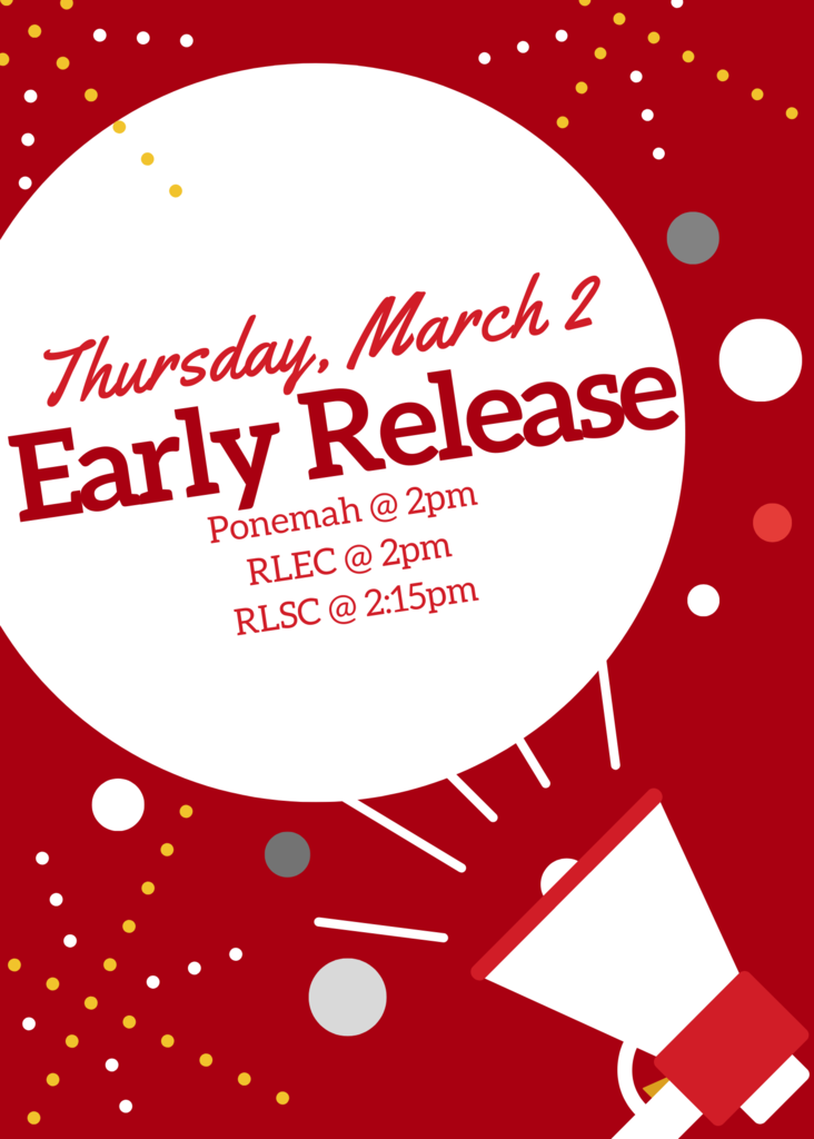 Early Release on Thursday, March 2, 2023
